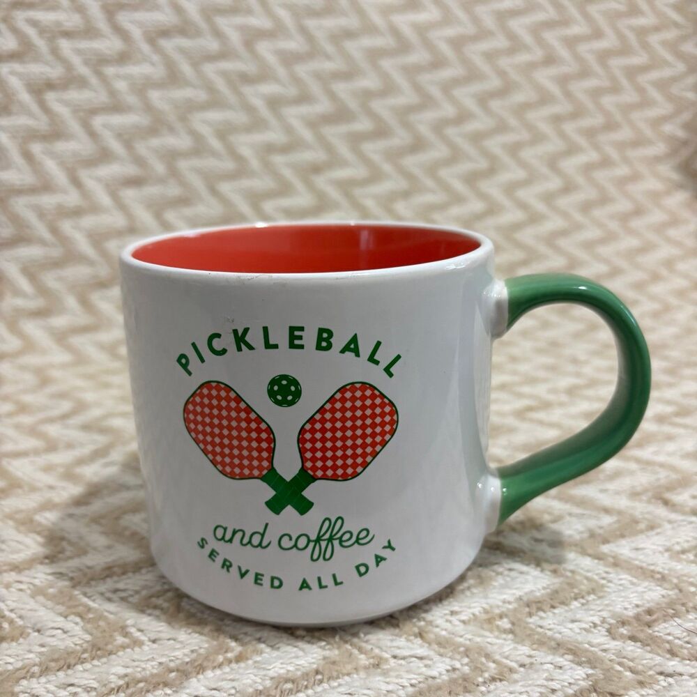 Parker Lane Pickleball and Coffee Served All Day 16oz Mug - Picture 3 of 6